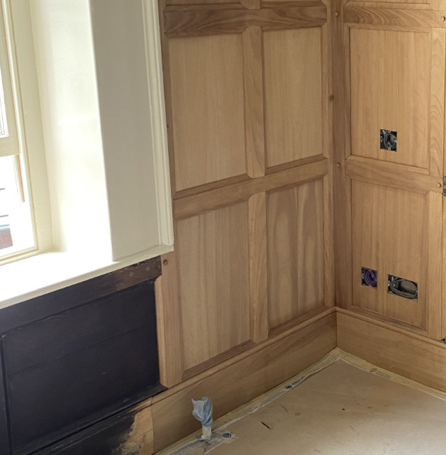 Repairs discreetly arranged for a fine home